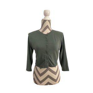 Missguided 3/4 Sleeve Top Size 6